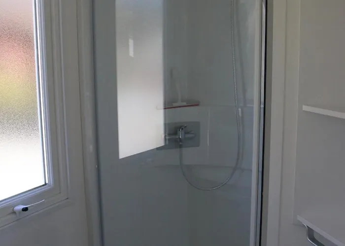 Mobilheim Herzmuschel Mit Veranda Am Kransburger 554 Prázdninový dům *